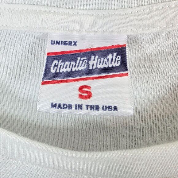 Charlie Hustle Made in USA Greater Than Twelve Big 12 Mascot T-Shirt Size S - Picture 3 of 8